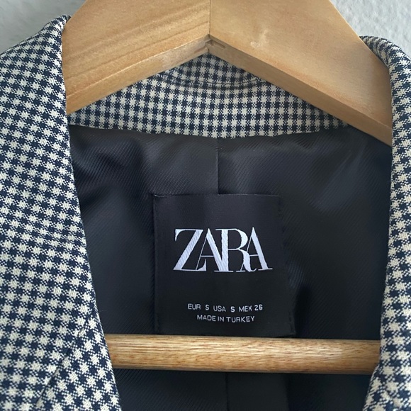 Masculine Fit Check Blazer - Picture 5 of 11